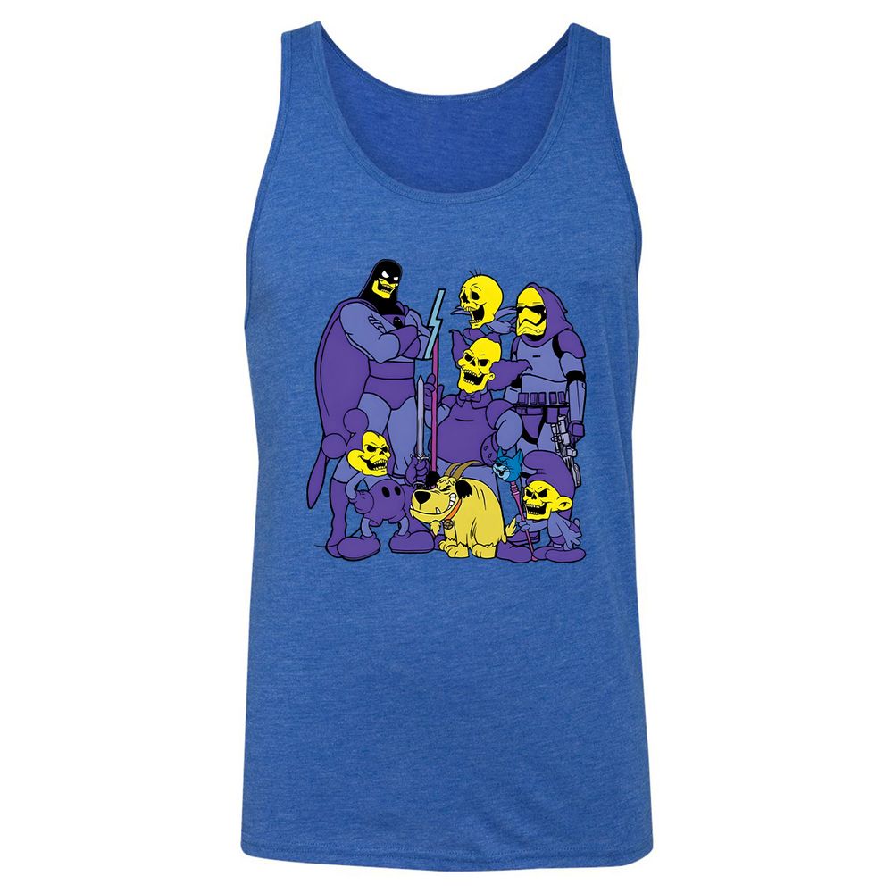 Unisex Jersey Tank - YGH8JK2M - True Royal Triblend - 12