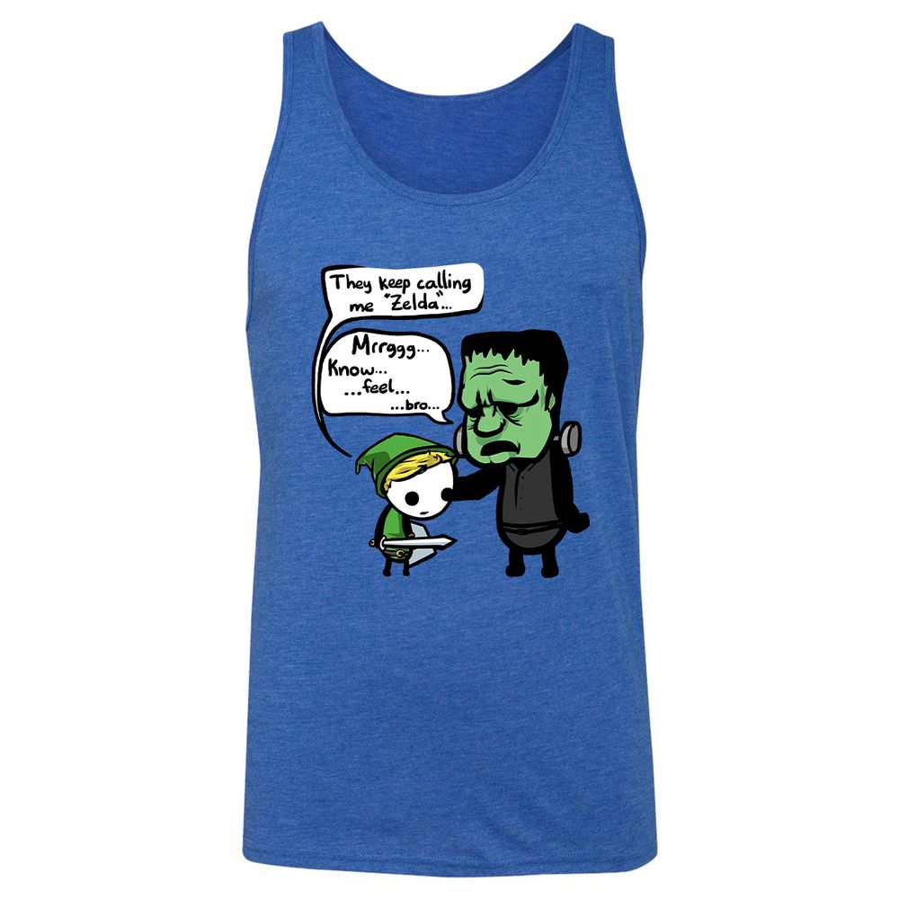 Unisex Jersey Tank - TT4L93ZC - True Royal Triblend - 12
