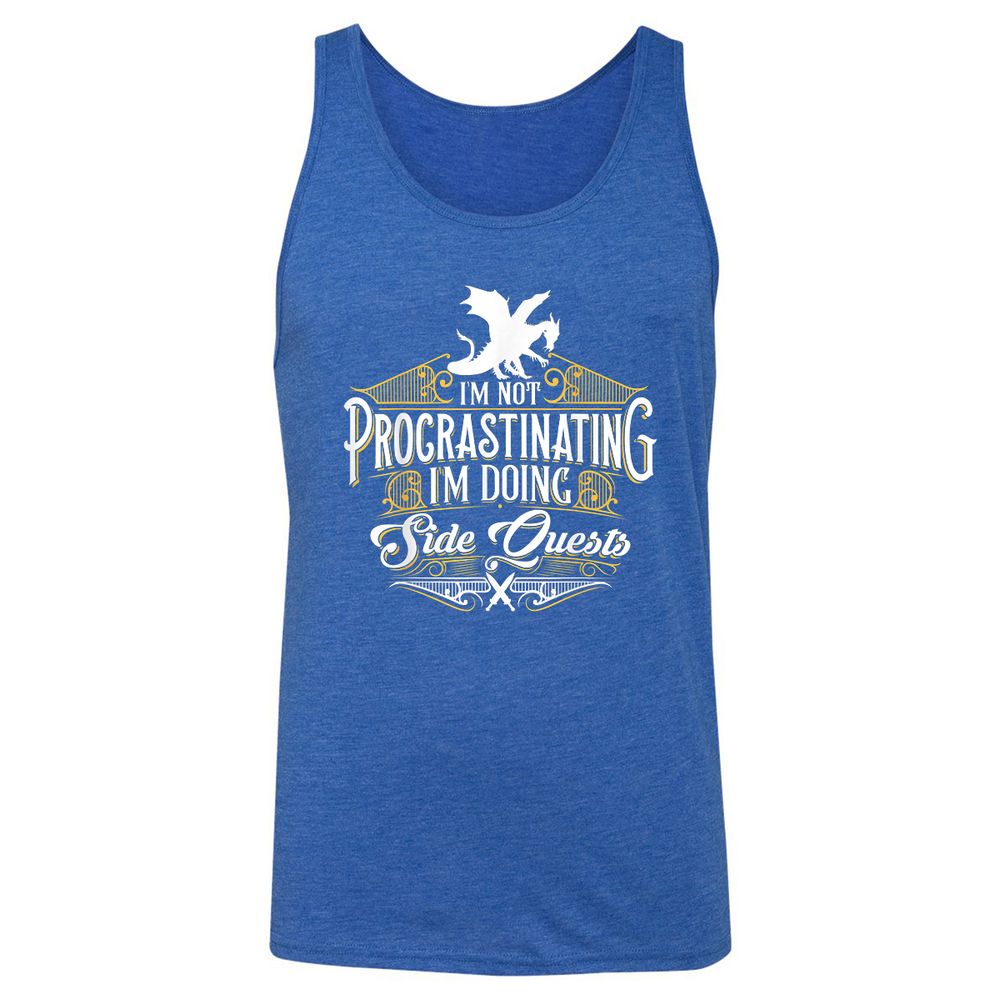 Unisex Jersey Tank - P973SGVU - True Royal Triblend - 12