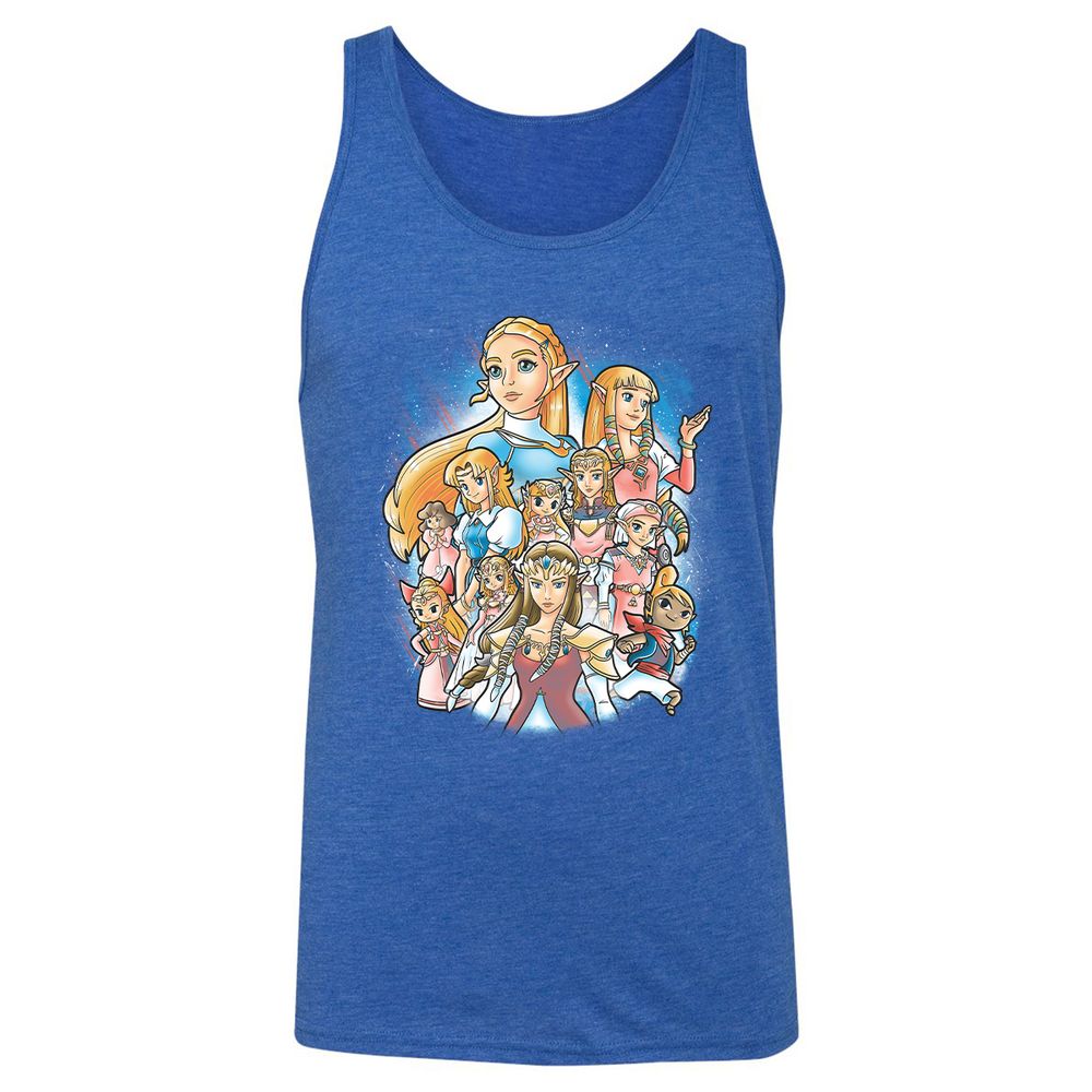 Unisex Jersey Tank - WRRFSRF9 - True Royal Triblend - 12