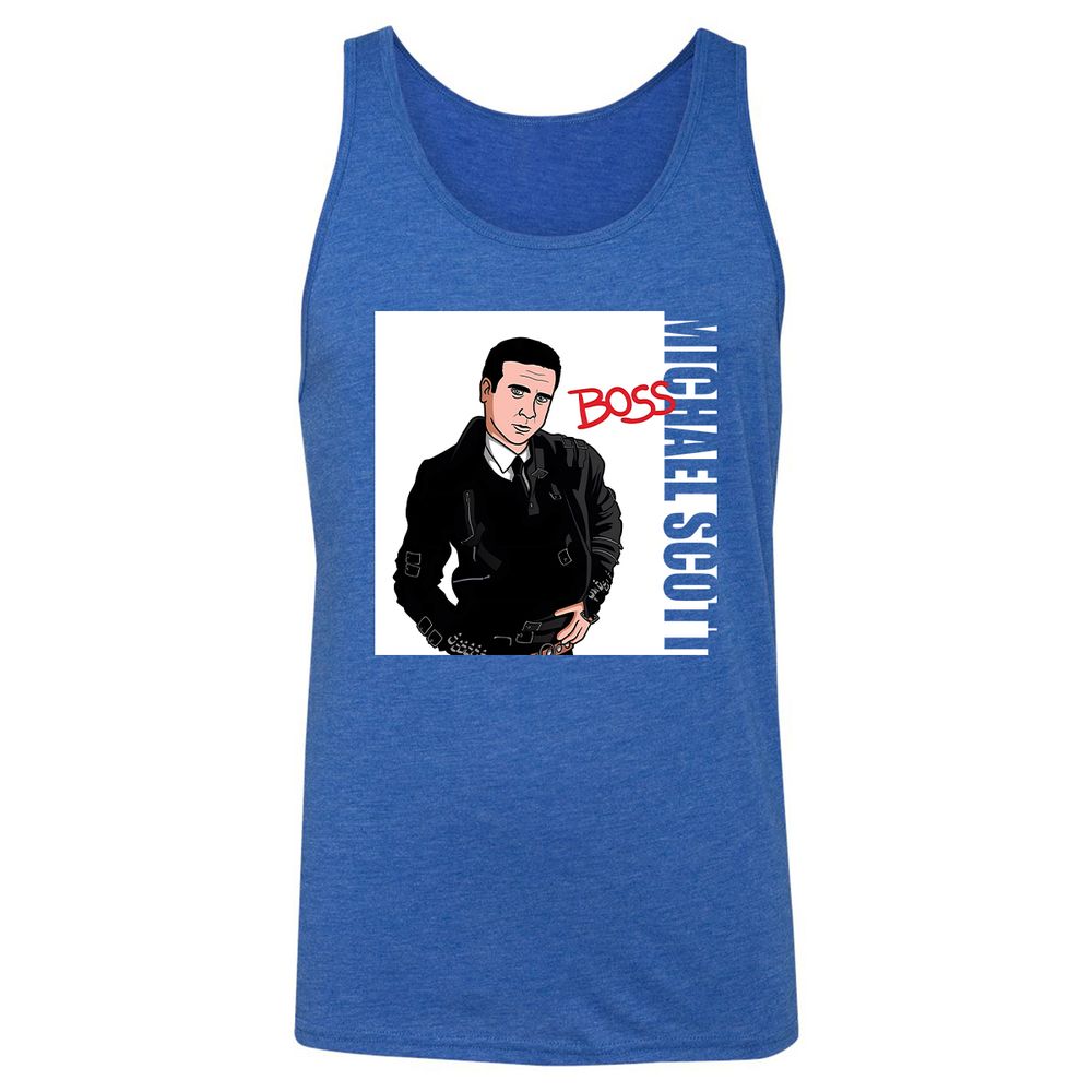 Unisex Jersey Tank - AZRSMMZ3 - True Royal Triblend - 12