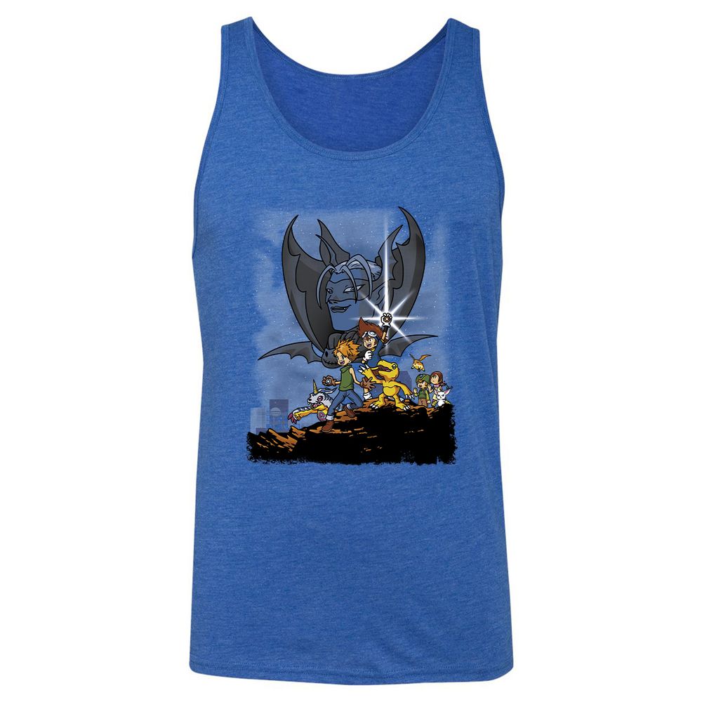 Unisex Jersey Tank - E3UF9U59 - True Royal Triblend - 12