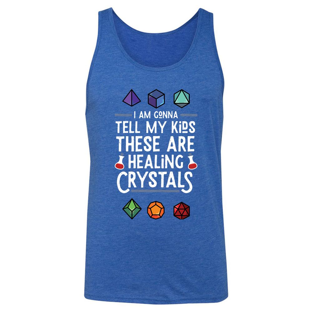 Unisex Jersey Tank - 2D9Z7G88 - True Royal Triblend - 12