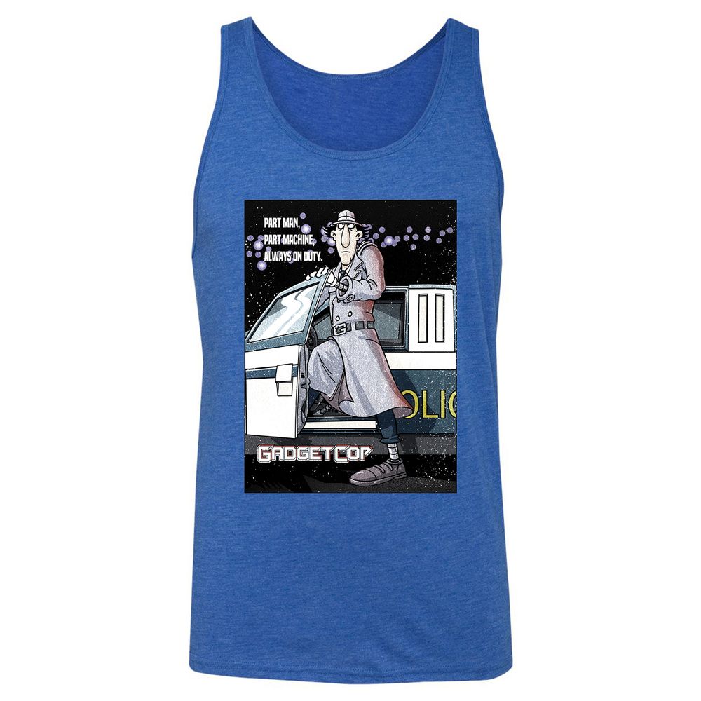 Unisex Jersey Tank - RKYPPQCK - True Royal Triblend - 12
