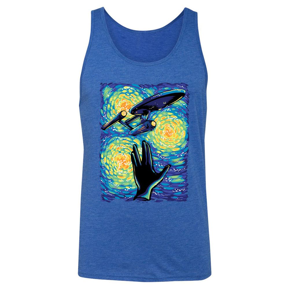 Unisex Jersey Tank - F796NU3H - True Royal Triblend - 12