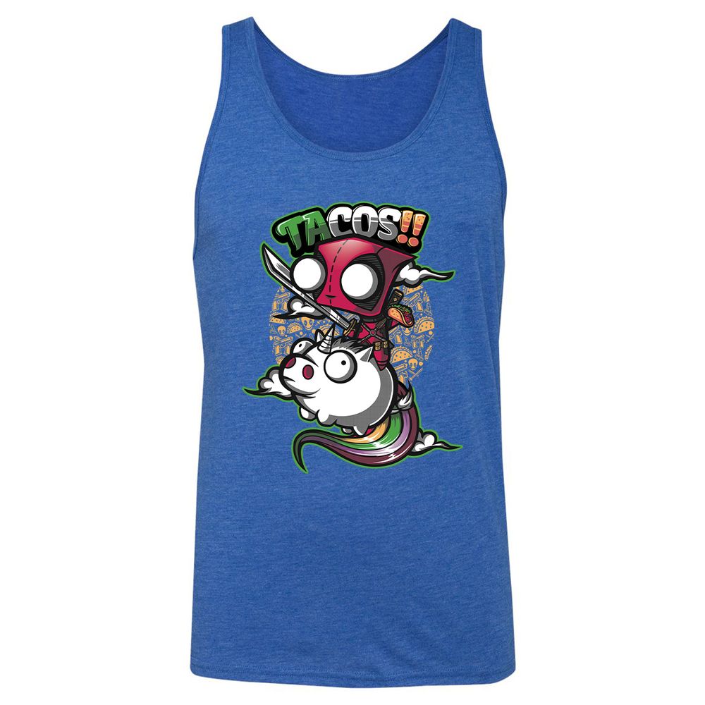 Unisex Jersey Tank - UG7BM1TP - True Royal Triblend - 12