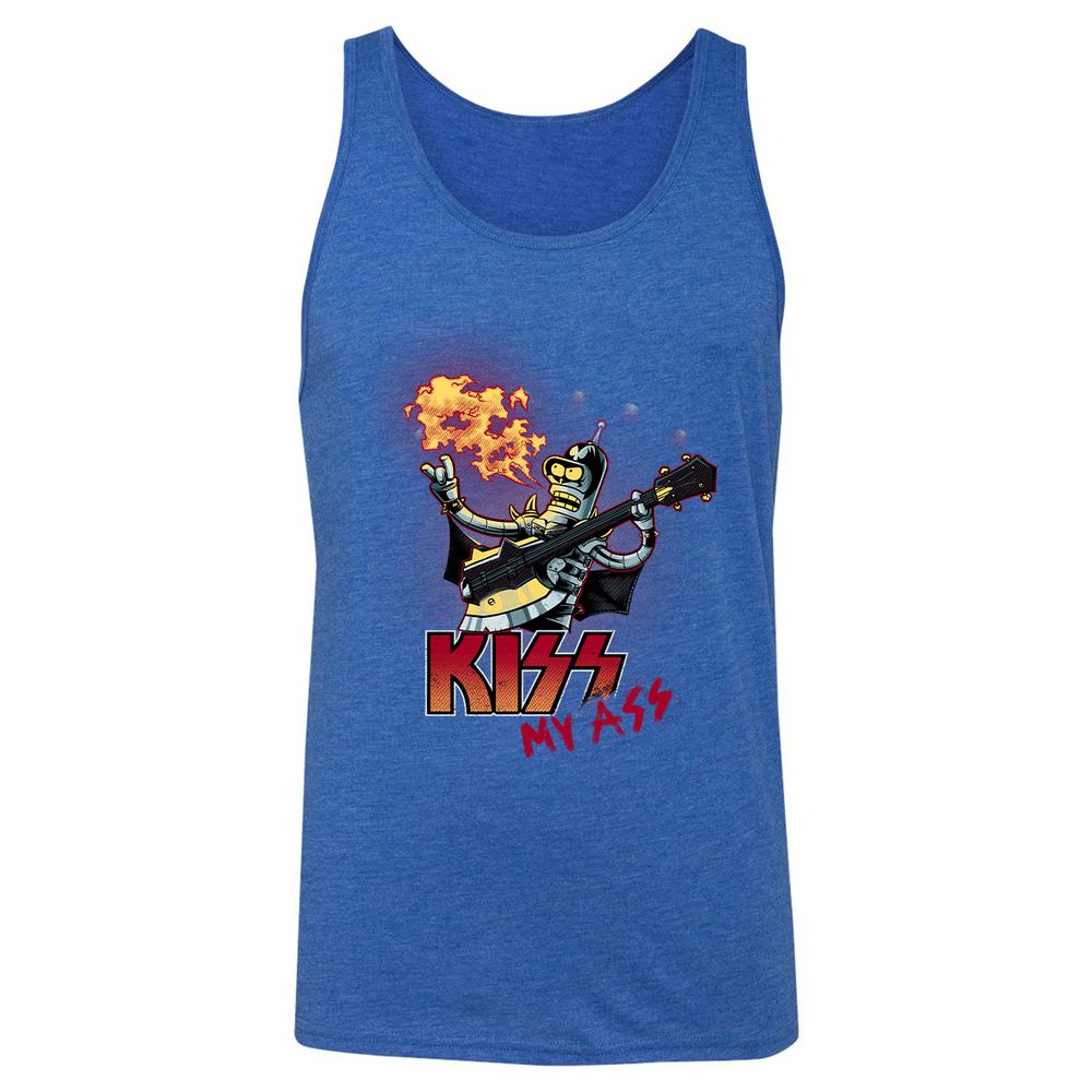 Unisex Jersey Tank - H4R386G8 - True Royal Triblend - 12