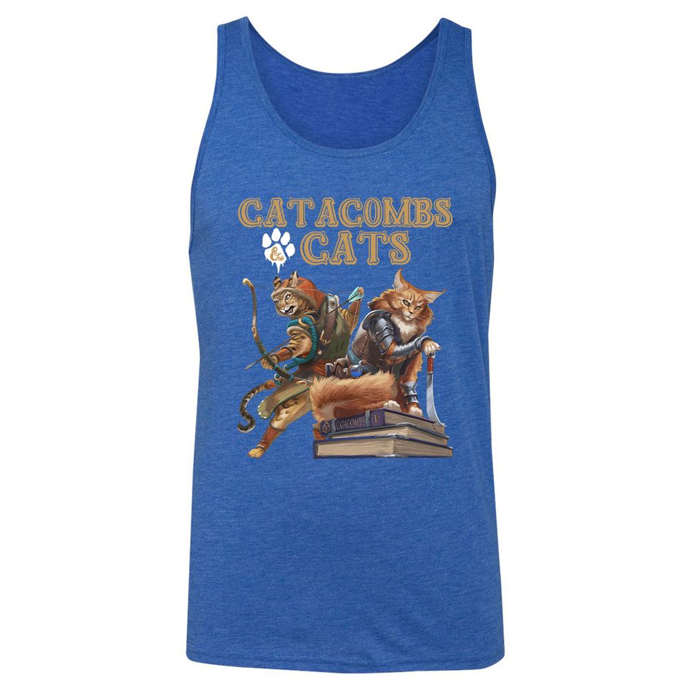 Unisex Jersey Tank - UKZ33DCF - True Royal Triblend - 12