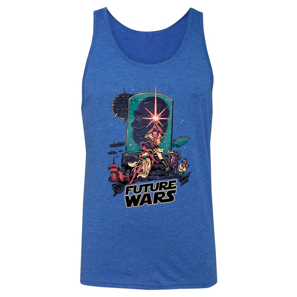 Unisex Jersey Tank - V53ZV94G - True Royal Triblend - 12