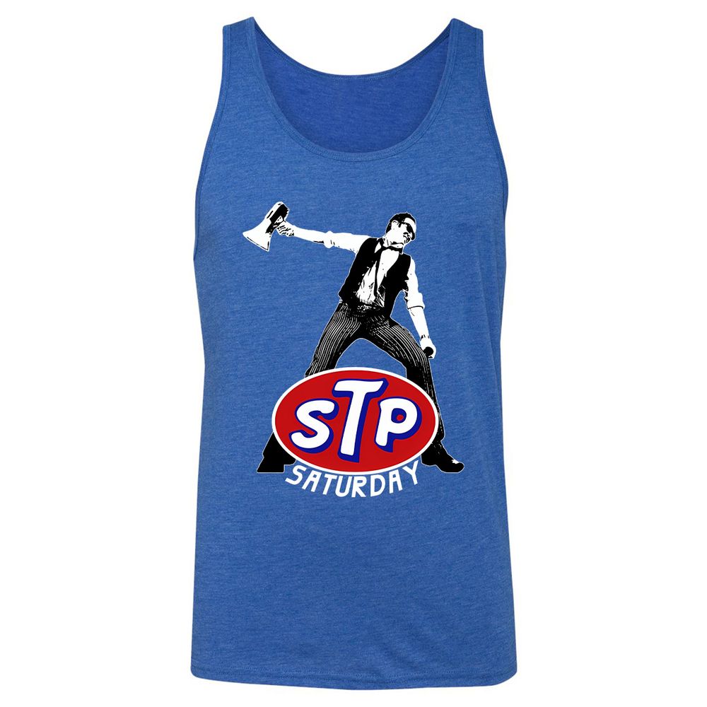 Unisex Jersey Tank - BL46XGEB - True Royal Triblend - 12