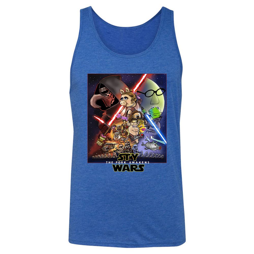 Unisex Jersey Tank - 7V4WMG58 - True Royal Triblend - 12