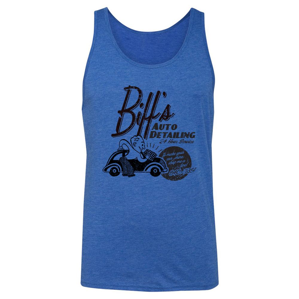 Unisex Jersey Tank - D15WQLLD - True Royal Triblend - 12