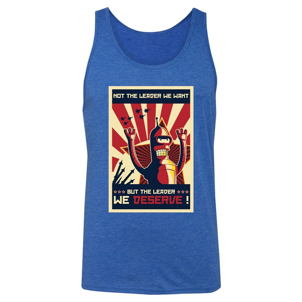 Unisex Jersey Tank - 7F27HNVB - True Royal Triblend - 12