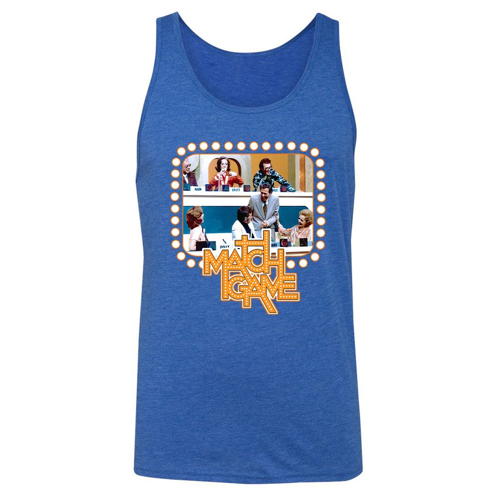 Unisex Jersey Tank - MB4463NB - True Royal Triblend - 12
