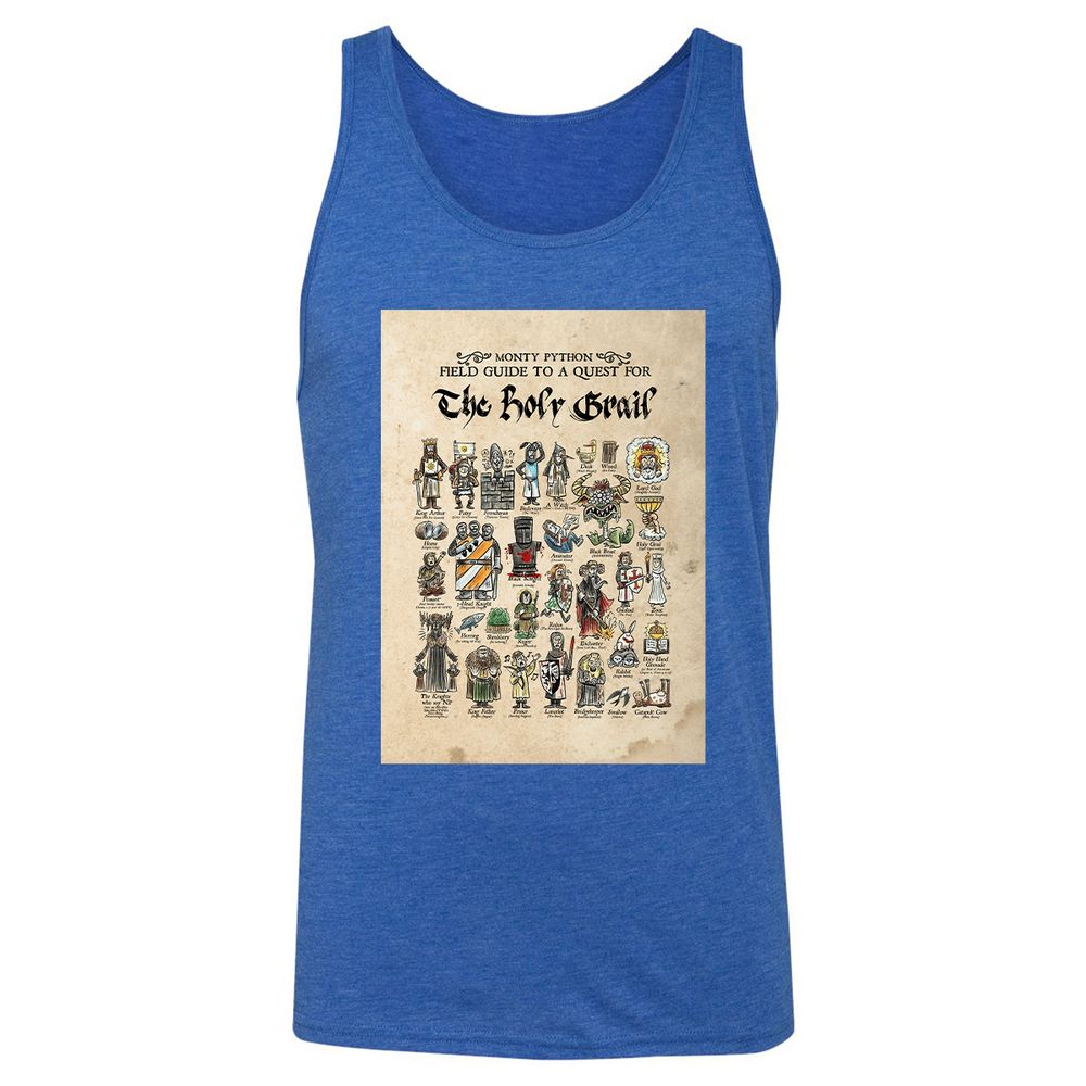 Unisex Jersey Tank - 5UZ4L466 - True Royal Triblend - 12