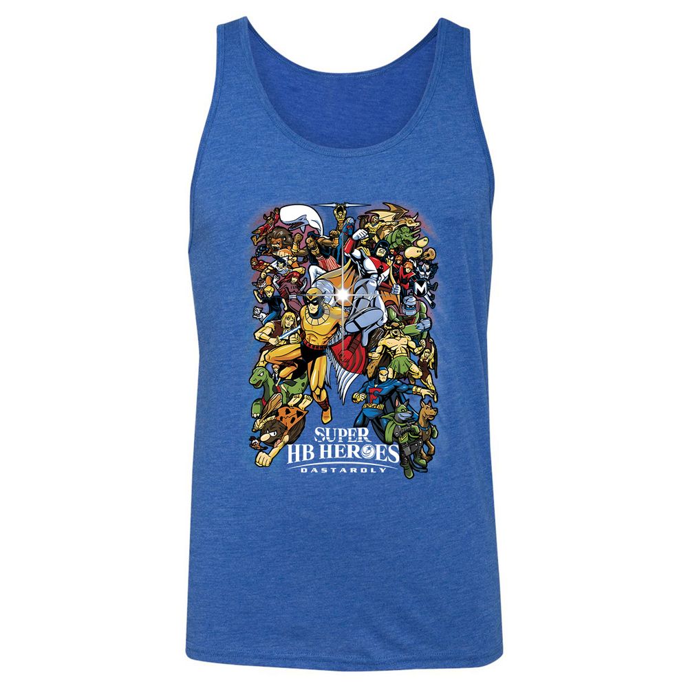 Unisex Jersey Tank - LHZZ48M9 - True Royal Triblend - 12