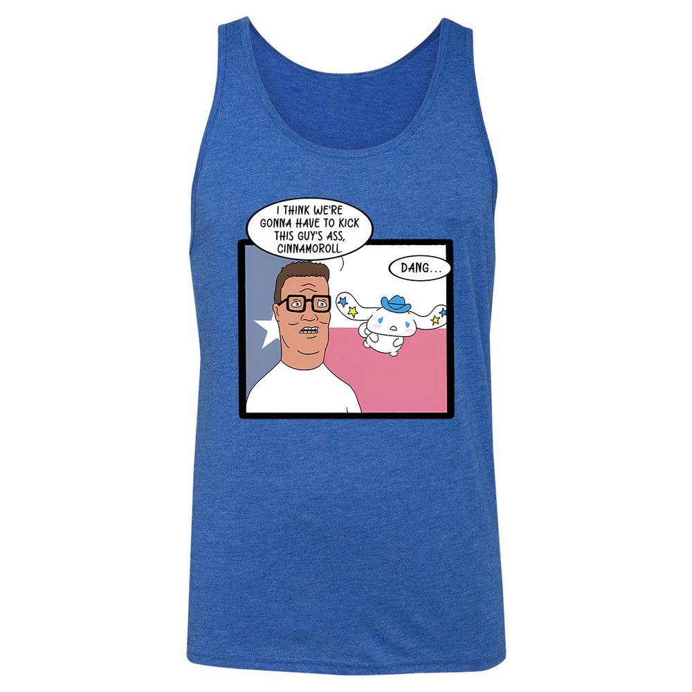 Unisex Jersey Tank - N8S3F5XT - True Royal Triblend - 12