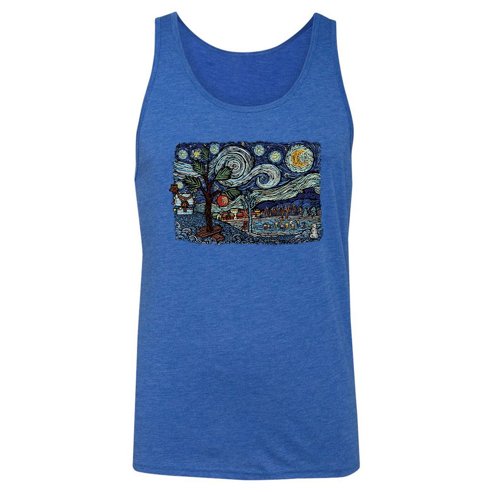 Unisex Jersey Tank - D95GHEHF - True Royal Triblend - 12