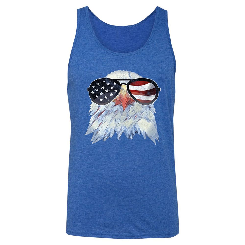 Unisex Jersey Tank - WK43SL5R - True Royal Triblend - 12