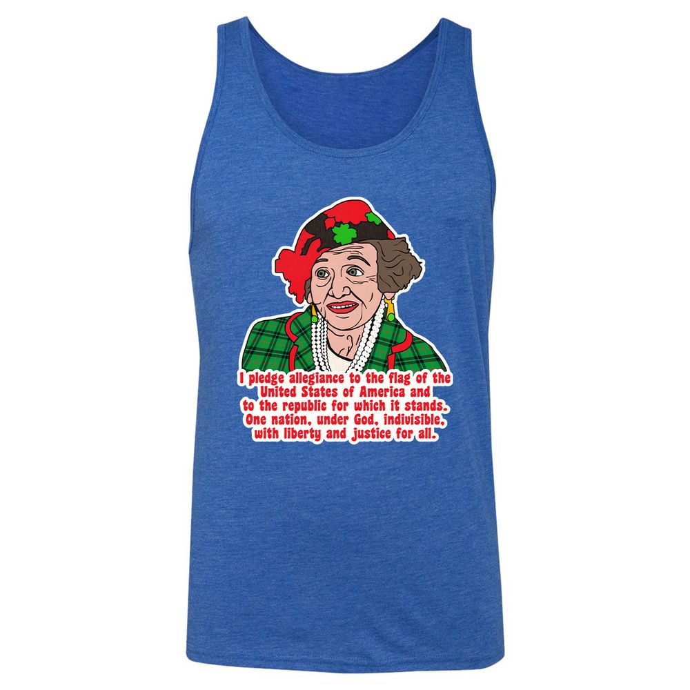 Unisex Jersey Tank - GYZ8892M - True Royal Triblend - 12