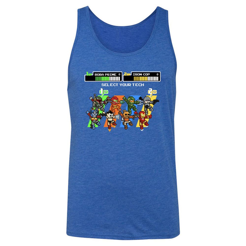 Unisex Jersey Tank - N78LZNKG - True Royal Triblend - 12