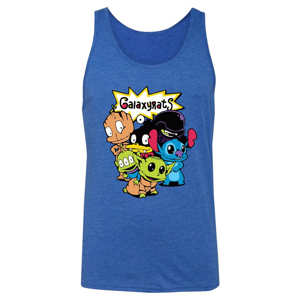 Unisex Jersey Tank - XQEVZ6R6 - True Royal Triblend - 12