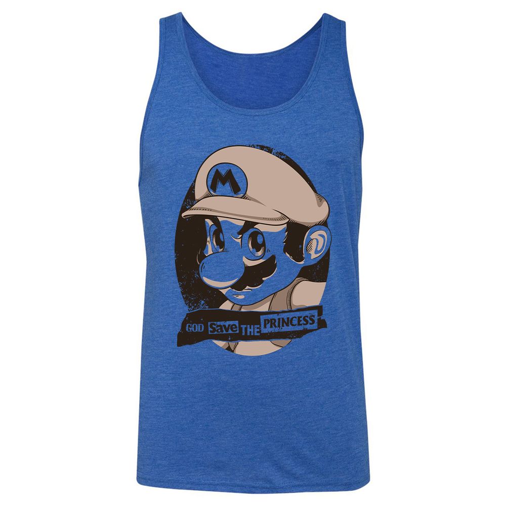 Unisex Jersey Tank - Y1PMZ9MS - True Royal Triblend - 12