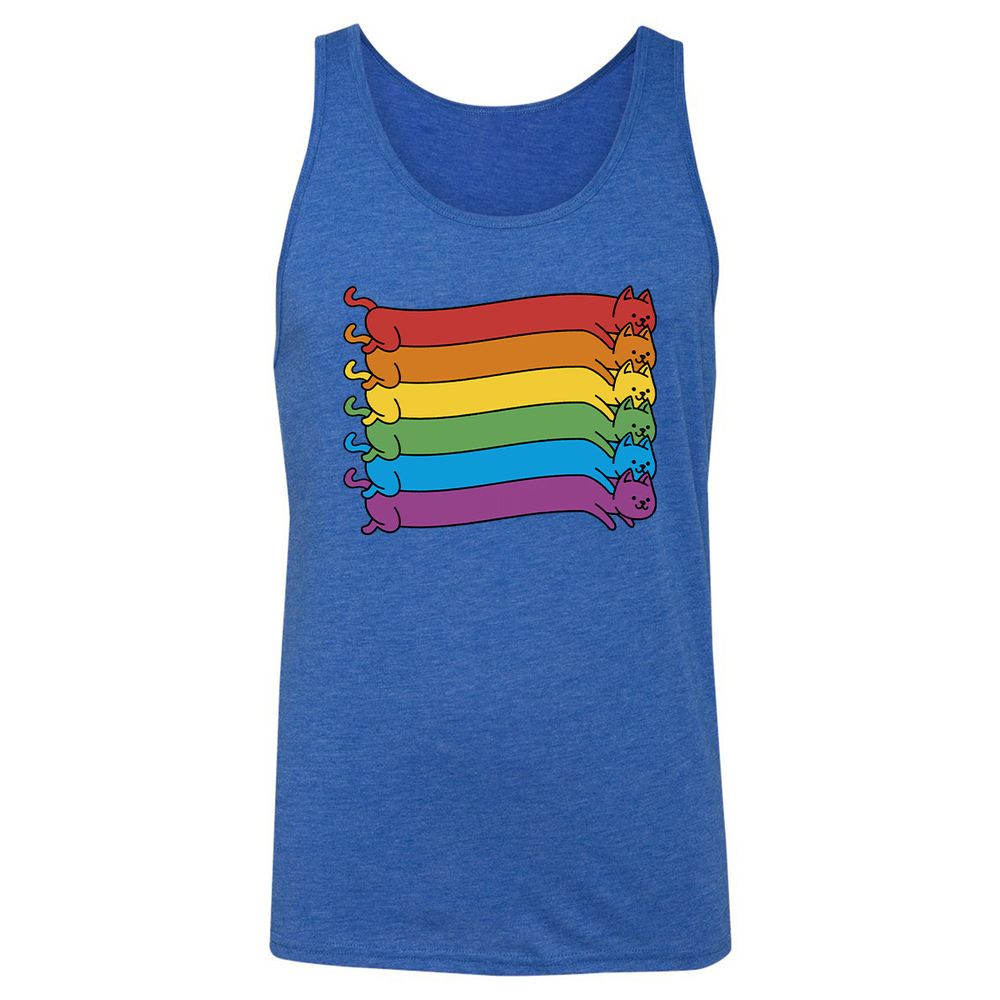 Unisex Jersey Tank - 8QDUSBRT - True Royal Triblend - 12