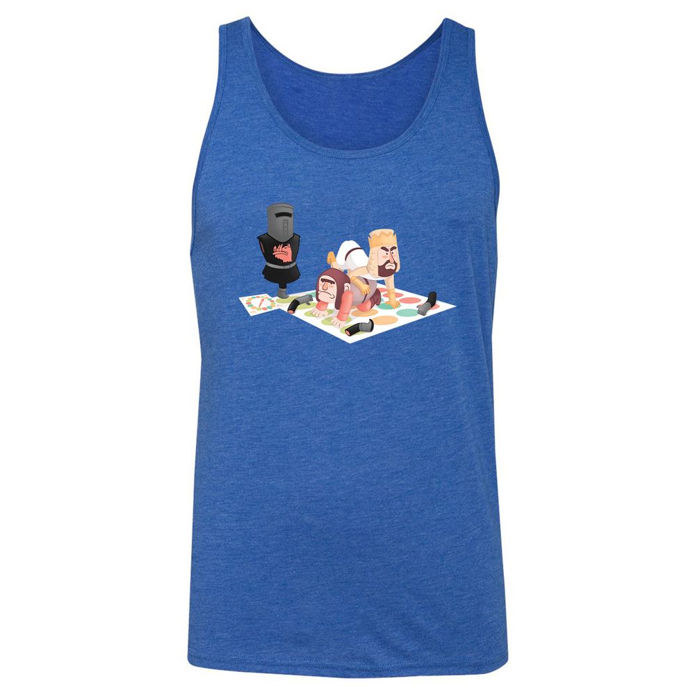 Unisex Jersey Tank - CQ33WZ8H - True Royal Triblend - 12