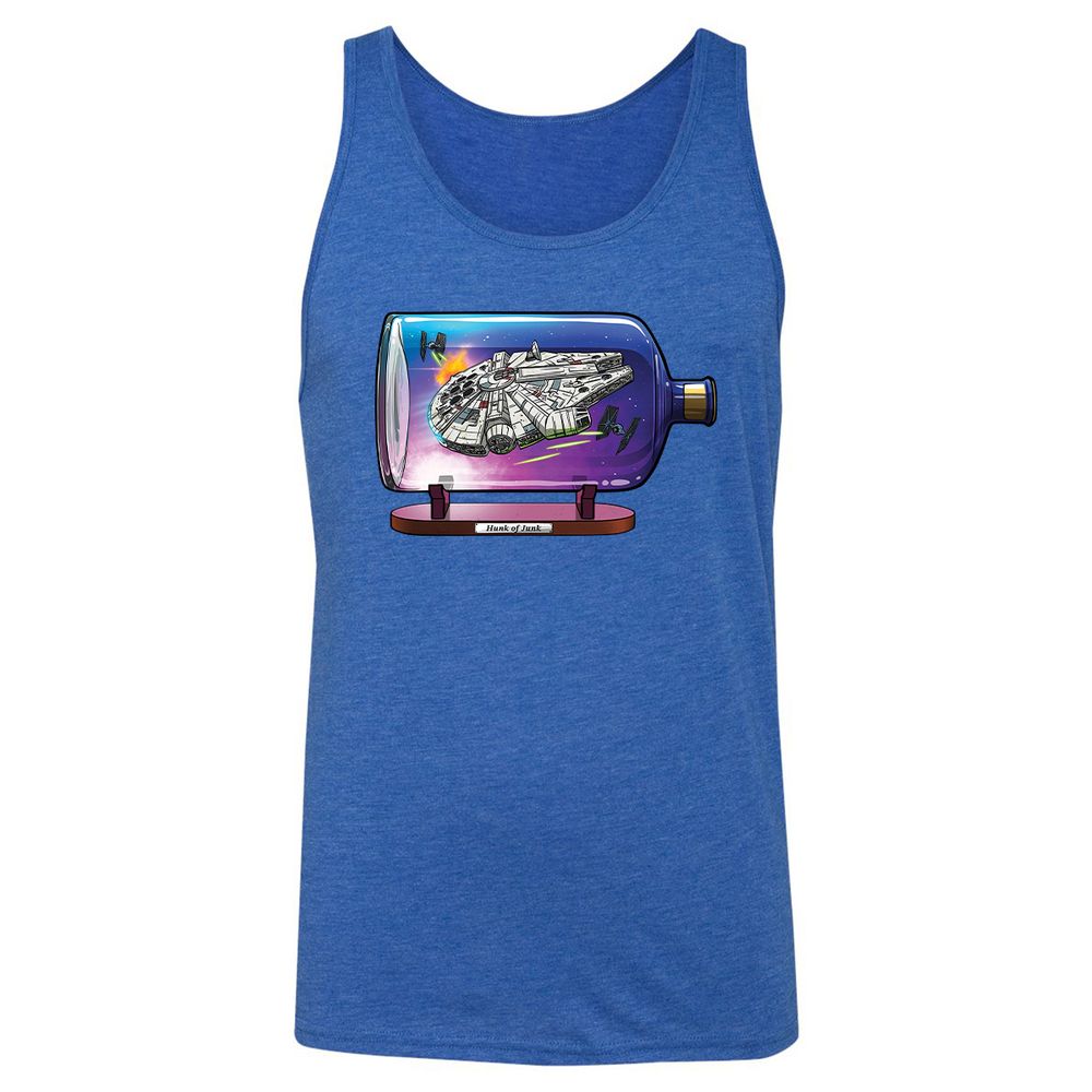 Unisex Jersey Tank - WTVCDW9A - True Royal Triblend - 12
