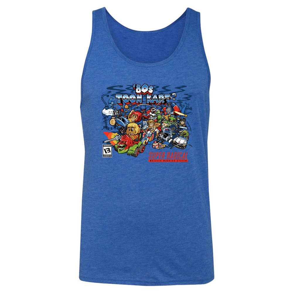 Unisex Jersey Tank - GT3F8JH6 - True Royal Triblend - 12