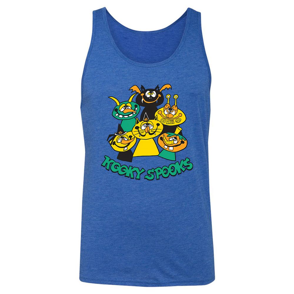 Unisex Jersey Tank - CHERWYVH - True Royal Triblend - 12