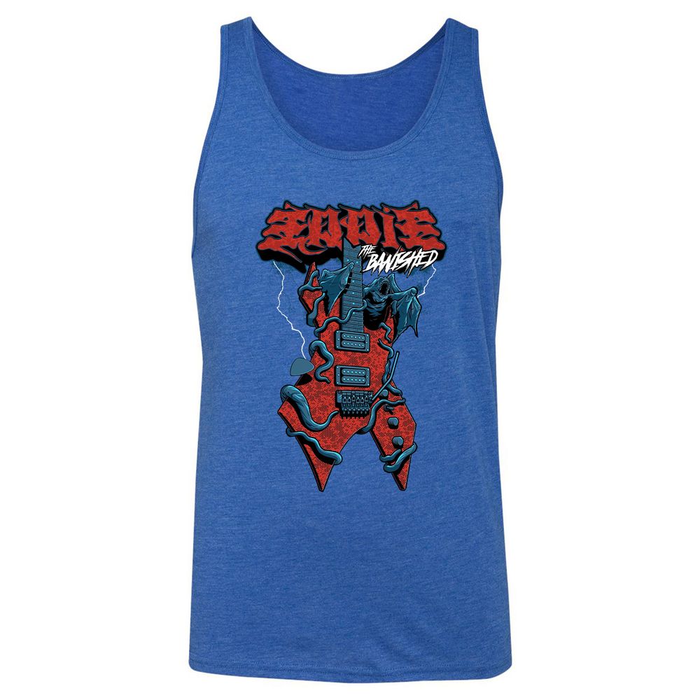 Unisex Jersey Tank - 8DX9JAHG - True Royal Triblend - 12