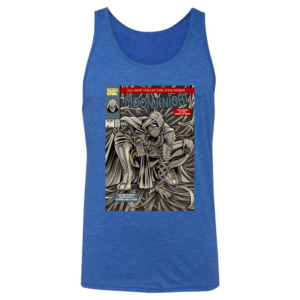 Unisex Jersey Tank - SUQRA8B6 - True Royal Triblend - 12