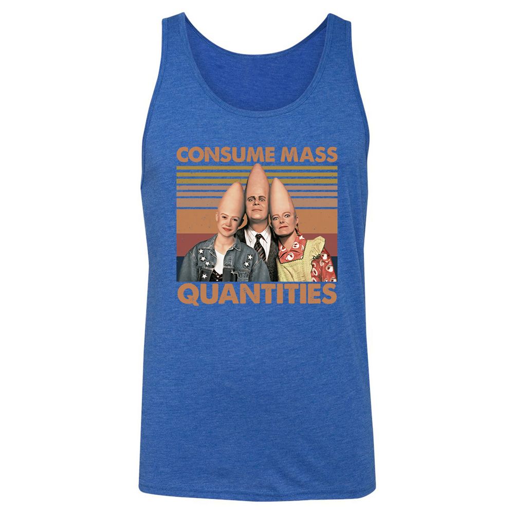 Unisex Jersey Tank - BJFKMLMK - True Royal Triblend - 12
