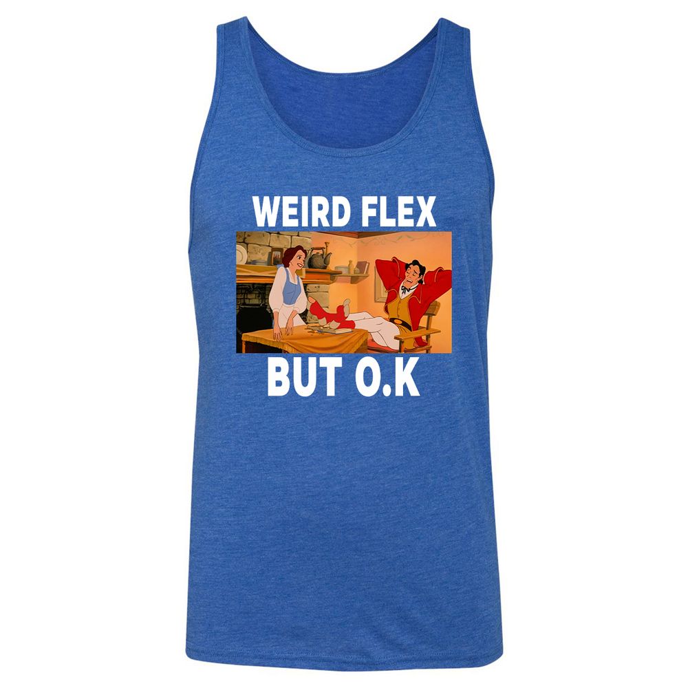 Unisex Jersey Tank - VRNZH87V - True Royal Triblend - 12