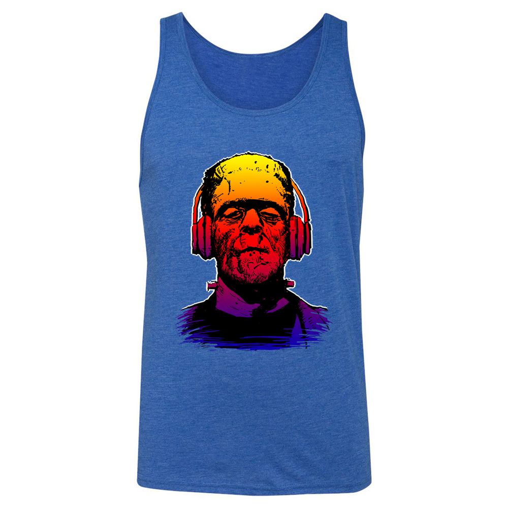 Unisex Jersey Tank - LTKFZD1B - True Royal Triblend - 12