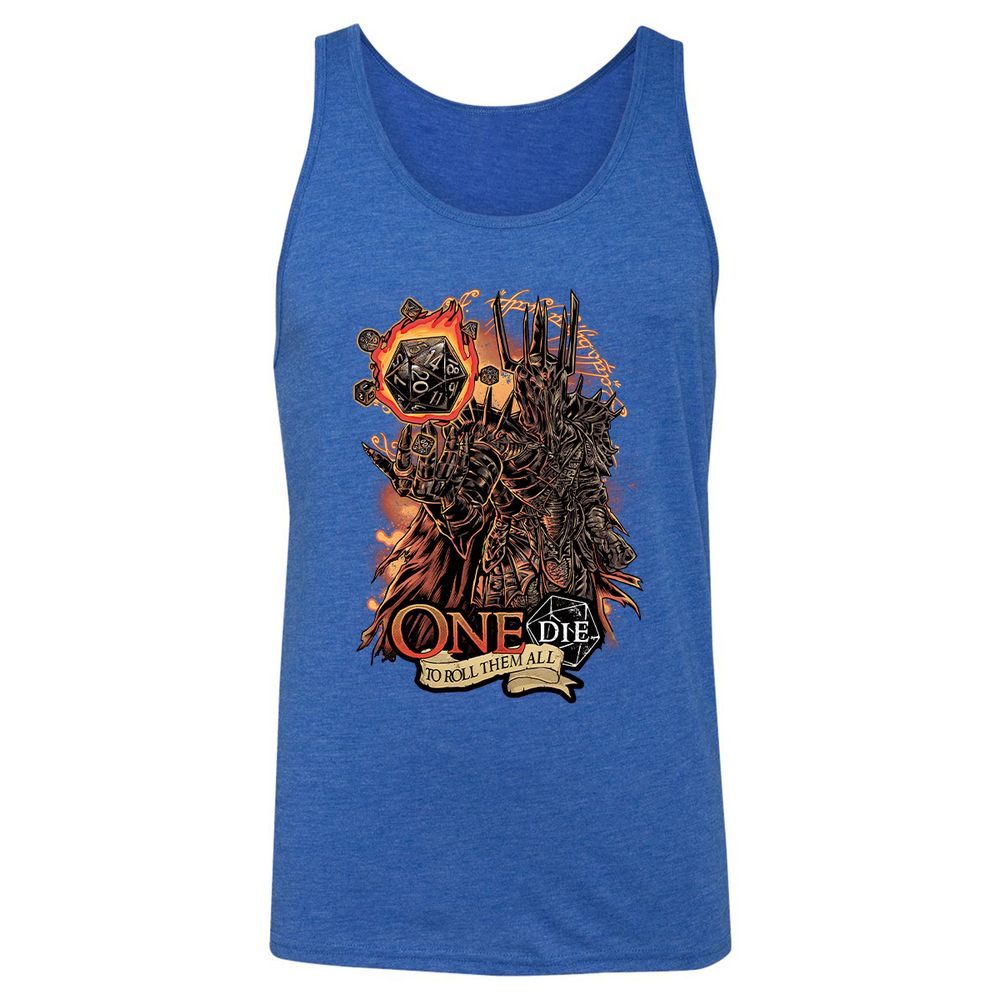 Unisex Jersey Tank - CUPZ5BB3 - True Royal Triblend - 12