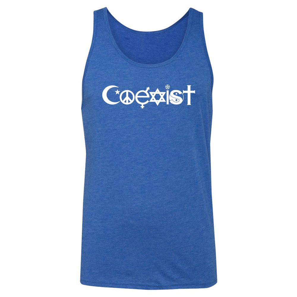 Unisex Jersey Tank - N2J1U3S5 - True Royal Triblend - 12