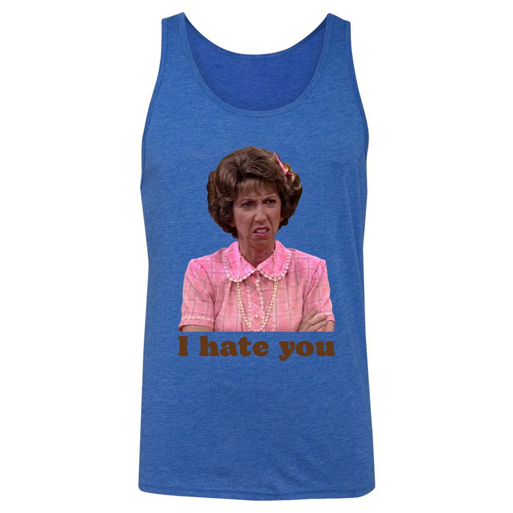 Unisex Jersey Tank - QXQ1QKDW - True Royal Triblend - 12