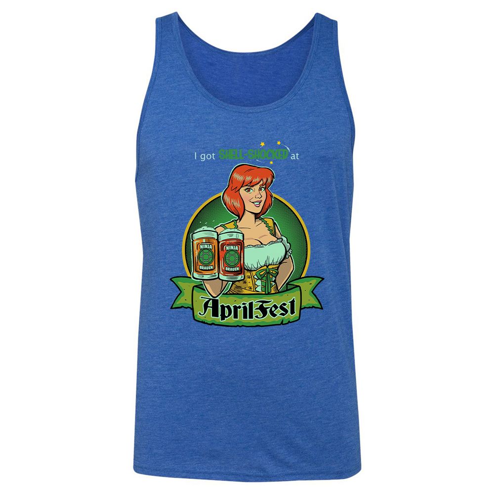 Unisex Jersey Tank - 53PZZSRB - True Royal Triblend - 12