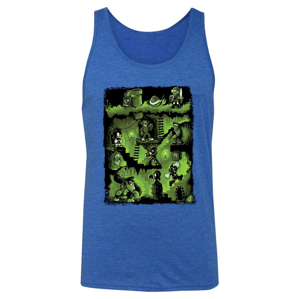 Unisex Jersey Tank - JZY9N3NQ - True Royal Triblend - 12