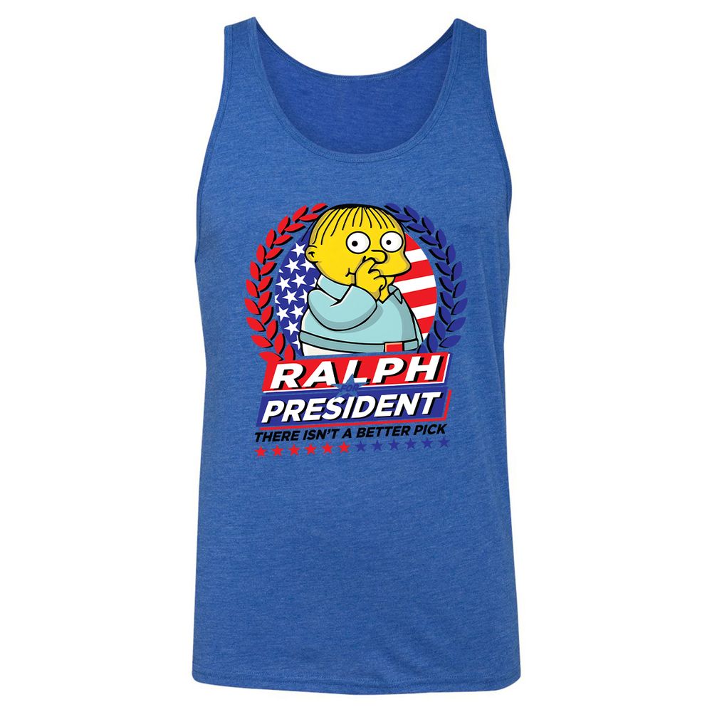 Unisex Jersey Tank - HL5BUMEM - True Royal Triblend - 12