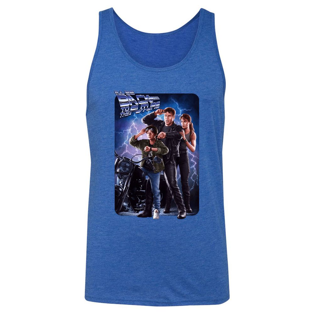 Unisex Jersey Tank - UWL8K17C - True Royal Triblend - 12