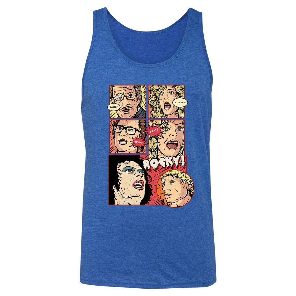 Unisex Jersey Tank - 1FK4CVH8 - True Royal Triblend - 12