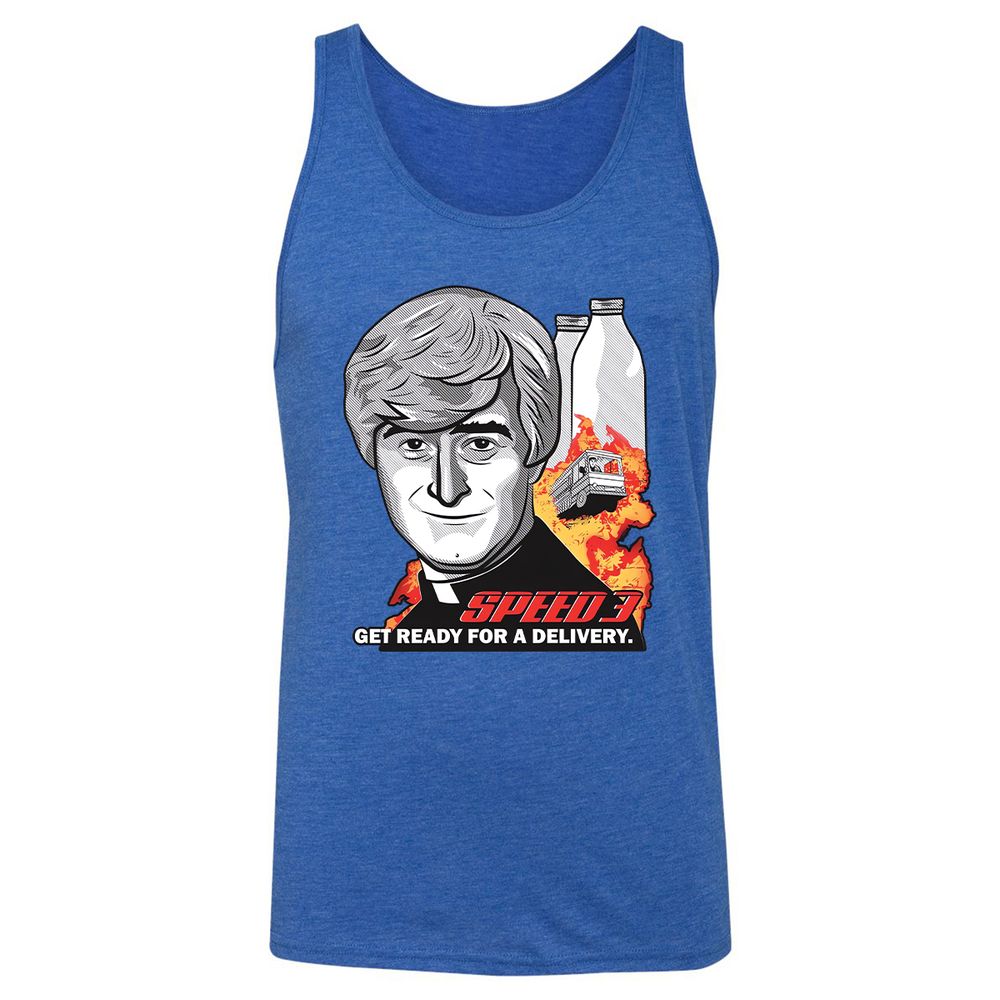 Unisex Jersey Tank - E95RBXGE - True Royal Triblend - 12