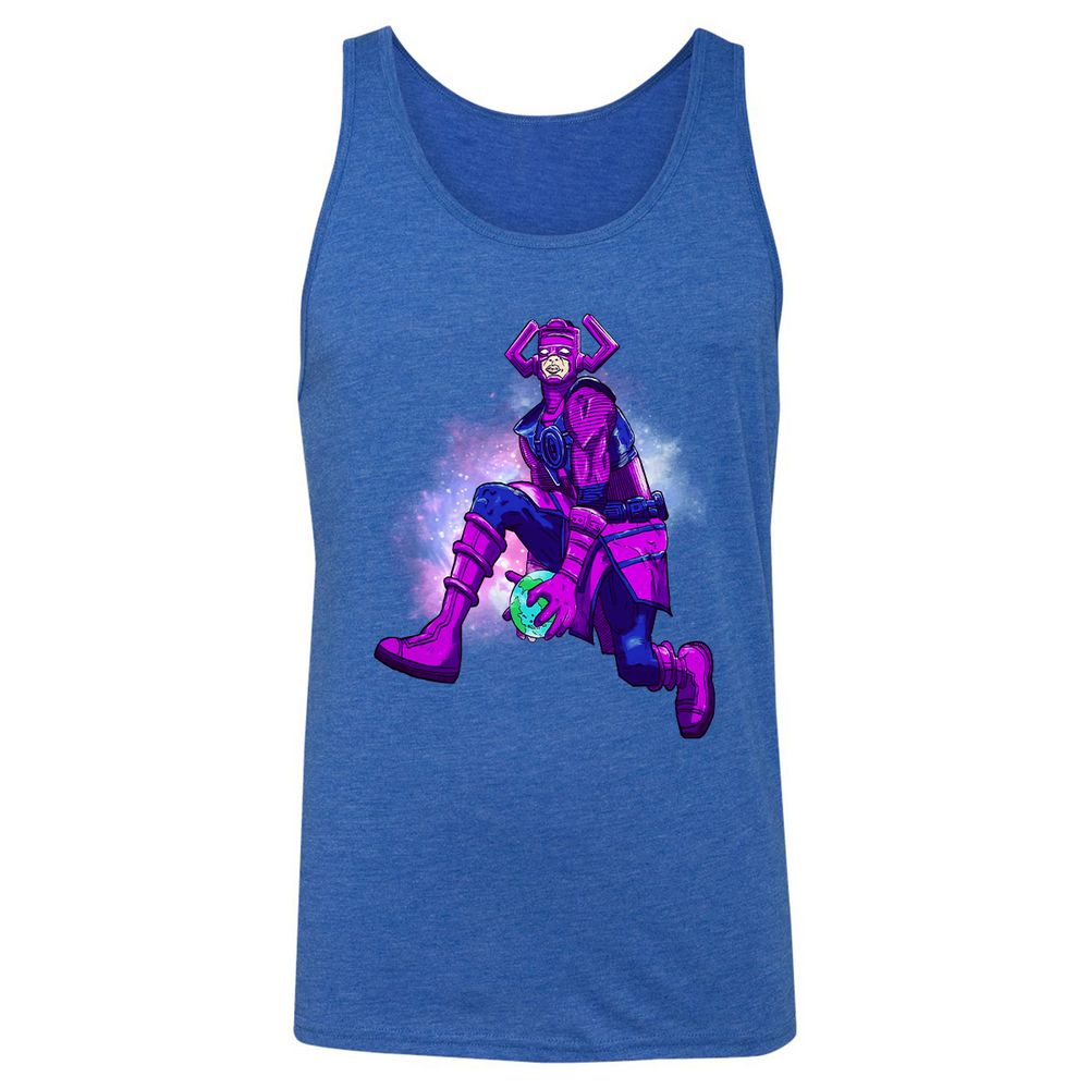 Unisex Jersey Tank - E5DK4QNL - True Royal Triblend - 12