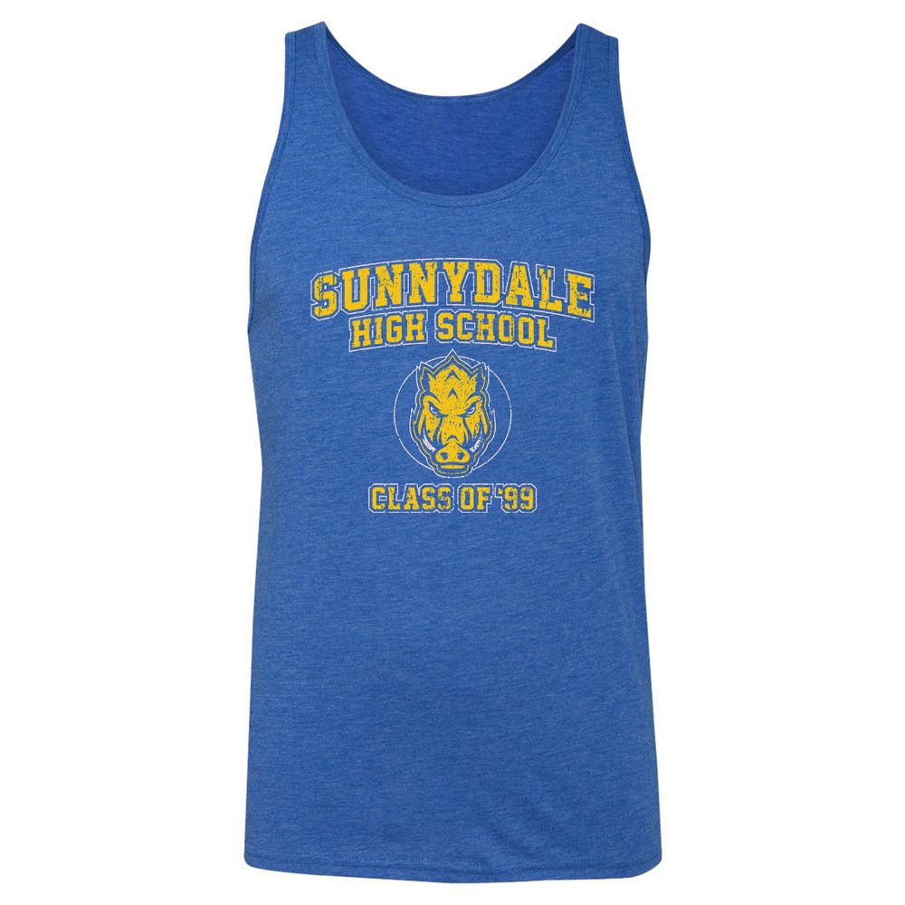 Unisex Jersey Tank - D4W7PXPA - True Royal Triblend - 12