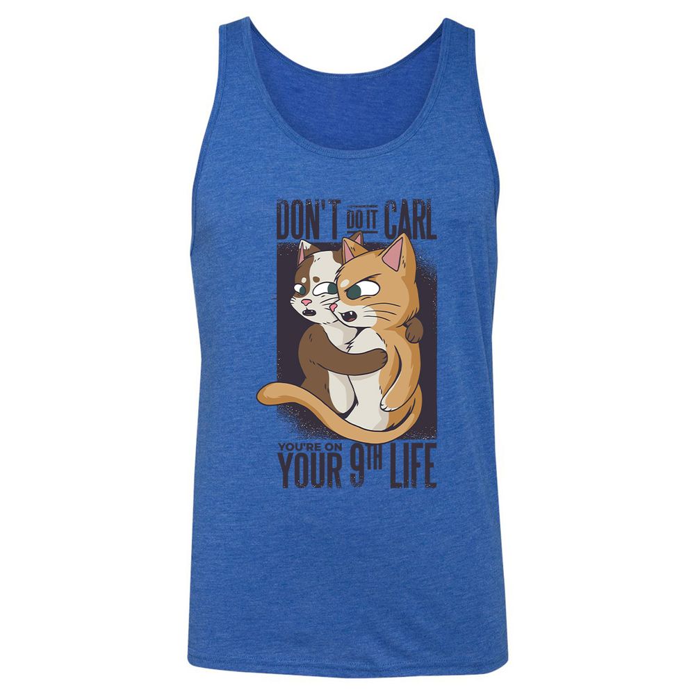 Unisex Jersey Tank - 6AAUQ1UK - True Royal Triblend - 12