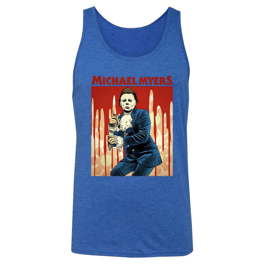 Unisex Jersey Tank - 5FMT27VA - True Royal Triblend - 12